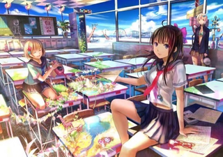 Illustration for article titled Google's Deep Dream Is Turning Anime into Nightmares